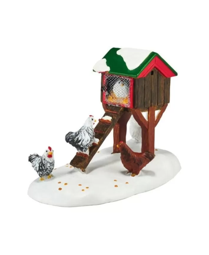 Mistletoe Farm Chicken House - Village Accessories | Noel Eternel Clearance