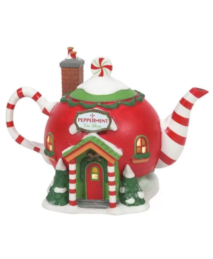 Peppermint Tea Shop - North Pole Village | Noel Eternel Flash Sale