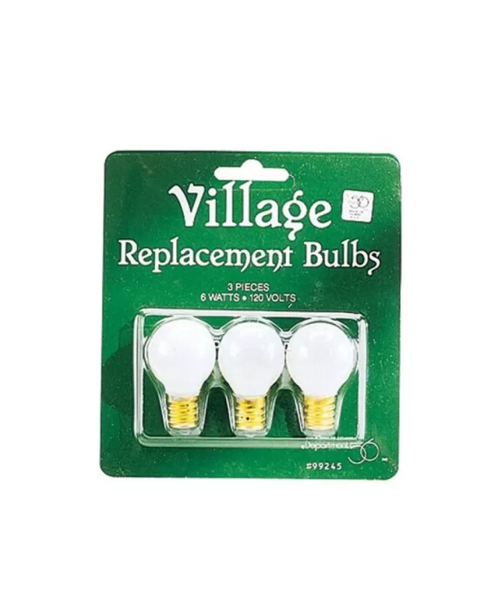 Replacement 120V Round Lite Bulb, Set Of 3 | Noel Eternel Sale