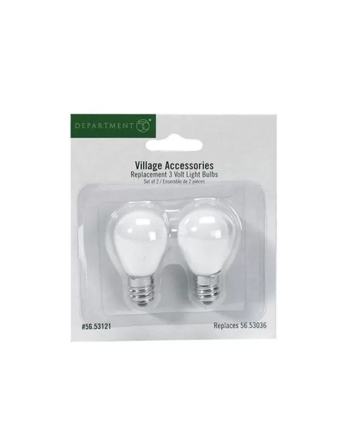 Replacement 3V Light Bulb Set Of 2 | Noel Eternel Clearance