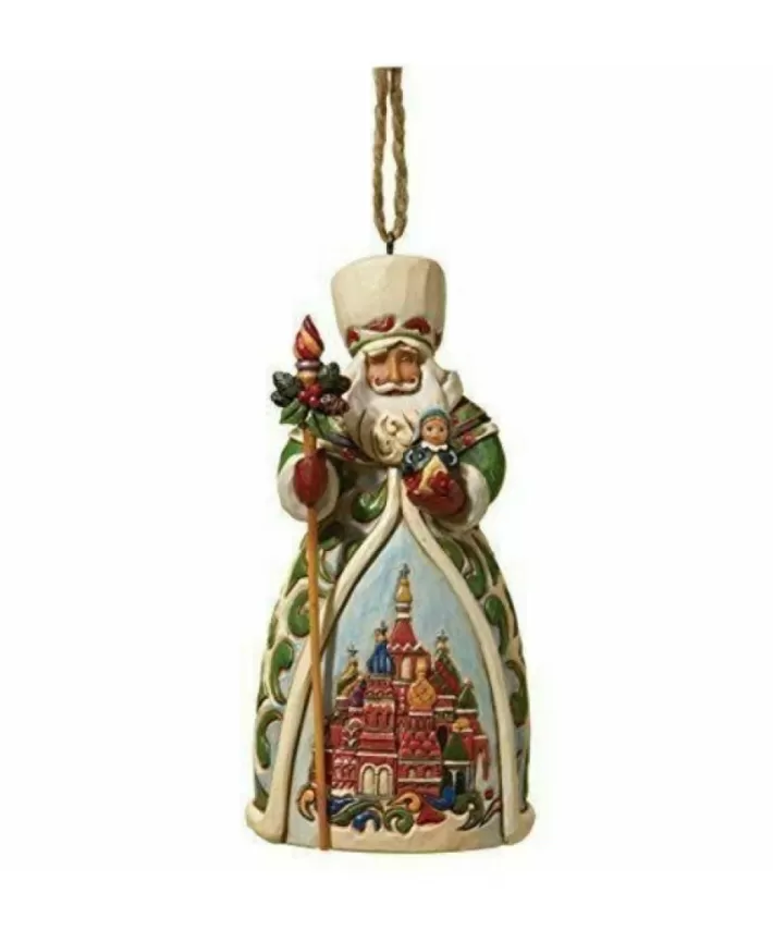 Russian Santa Ornament - Jim Shore Heartwood Creek | Noel Eternel Shop