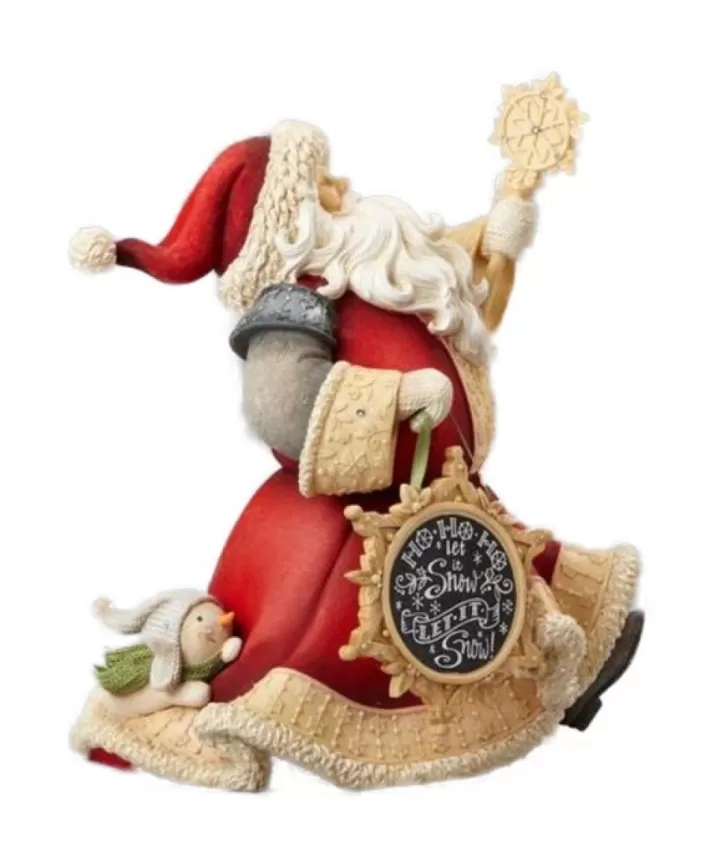 Santa With Snowman Heart Of Christmas | Noel Eternel Fashion