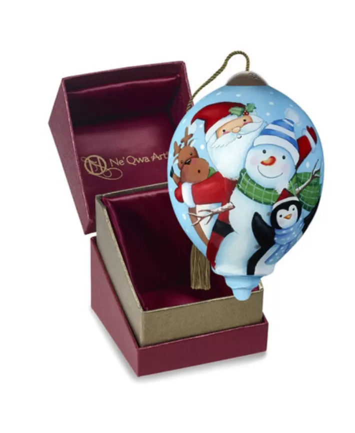 Santa'S Polar Buddies Ornament By Ne'Qwa | Noel Eternel Outlet