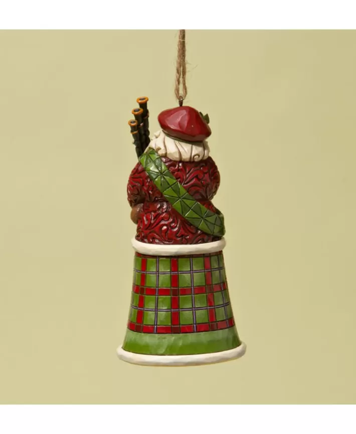 Scottish Santa Ornament - Jim Shore Heartwood Creek | Noel Eternel Discount