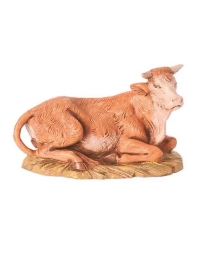 Seated Ox For Nativity Fontanini 5" | Noel Eternel Discount