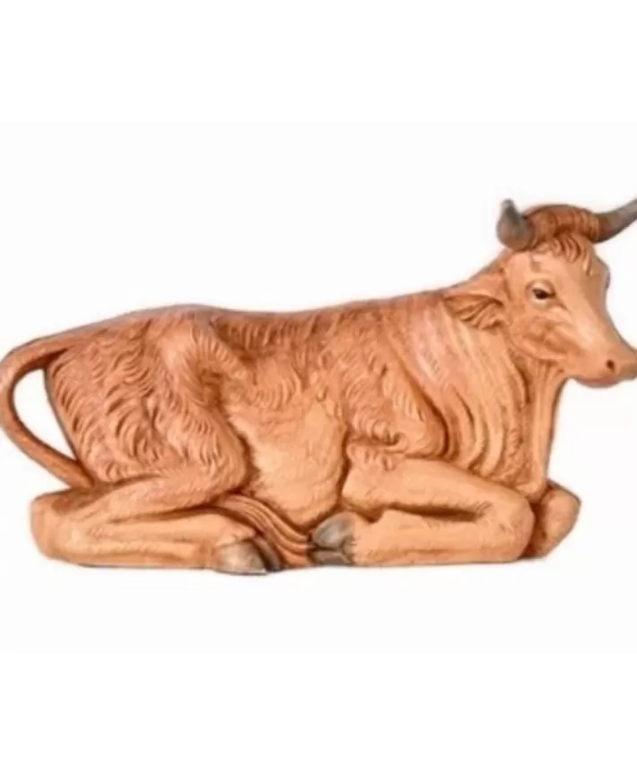 Seated Ox For Nativity Fontanini 5" | Noel Eternel Discount