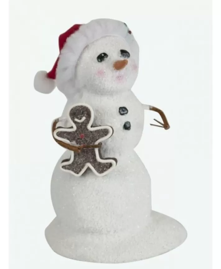 Small Snowman, Gingerbread By Byers' Choice | Noel Eternel Store