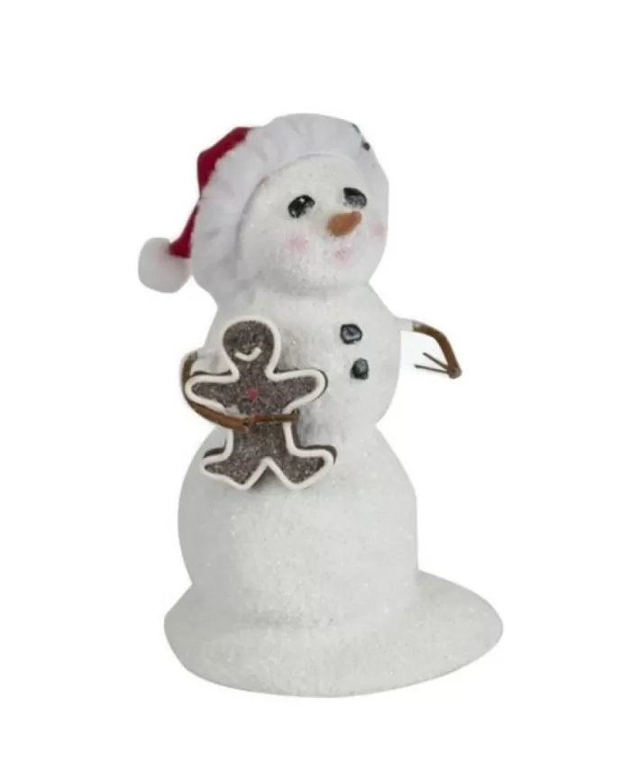 Small Snowman, Gingerbread By Byers' Choice | Noel Eternel Store