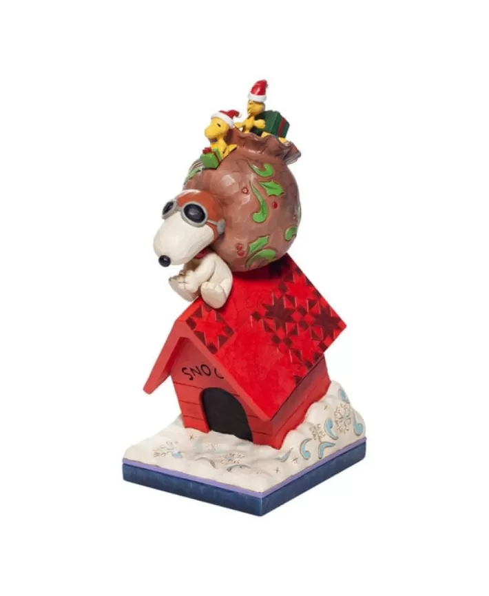 Snoopy Delivering Gifts Peanuts By Jim Shore 6006939 | Noel Eternel Cheap