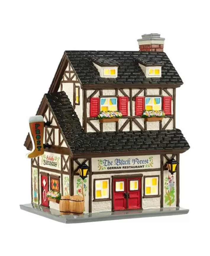 Snow Village The Black Forest Restaurant | Noel Eternel Clearance