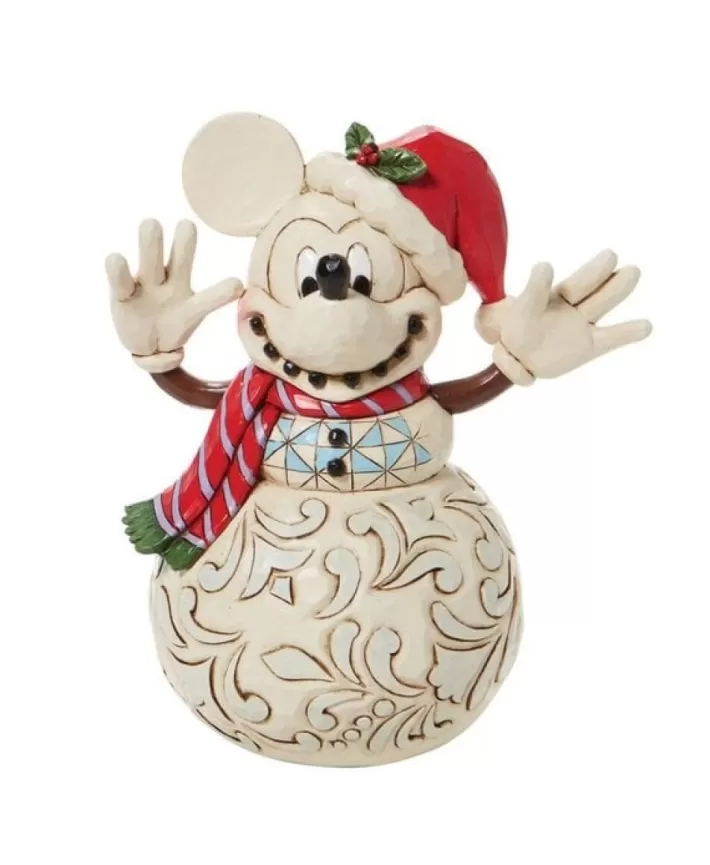 Snowy Smiles - Jim Shore Disney Traditions | Noel Eternel New