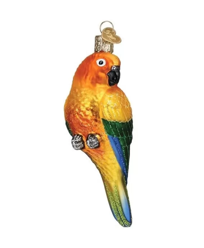 Sun Conure Glass Ornament | Noel Eternel Fashion