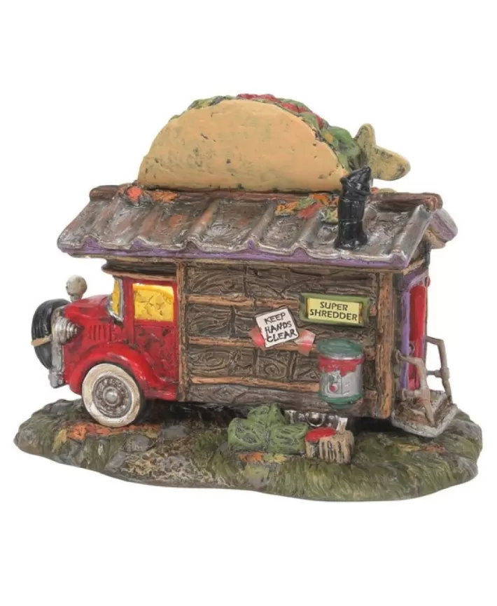 Taco Tombsday Taco Truck - Snow Village Halloween | Noel Eternel Discount