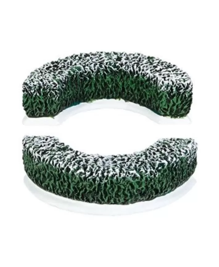 Tudor Gardens Curved Hedge Set Of 2 | Noel Eternel Online