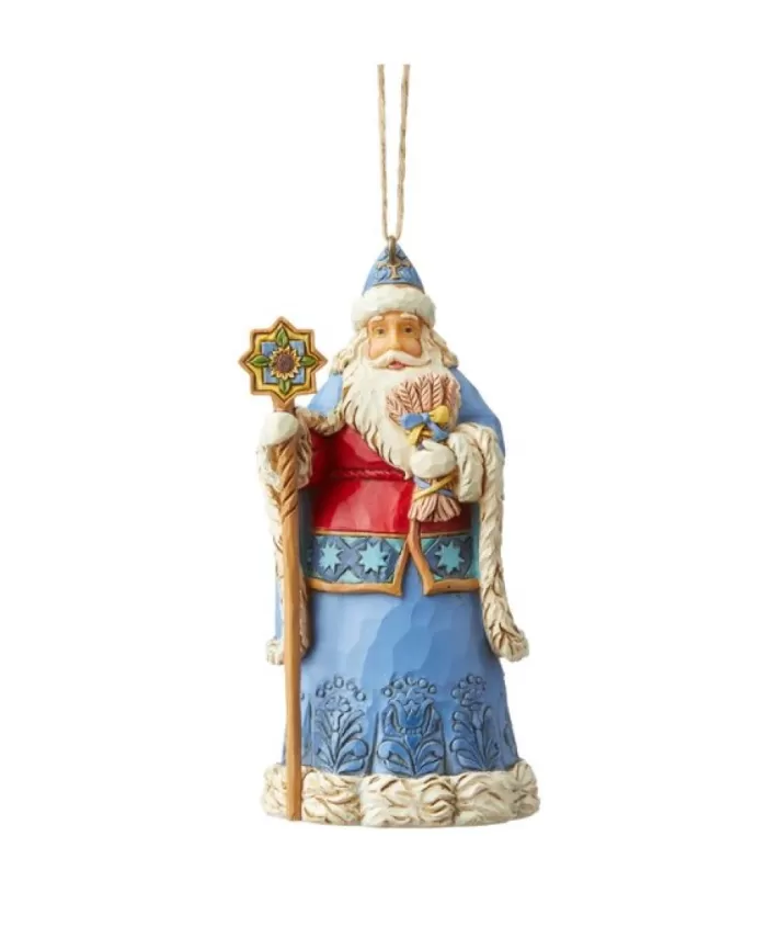 Ukraine Santa Ornament Jim Shore Heartwood Creek | Noel Eternel New