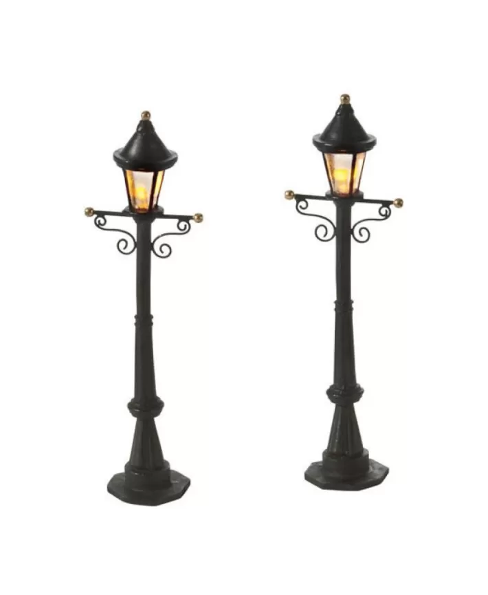 Uptown Street Lights Set Of 2 | Noel Eternel Clearance