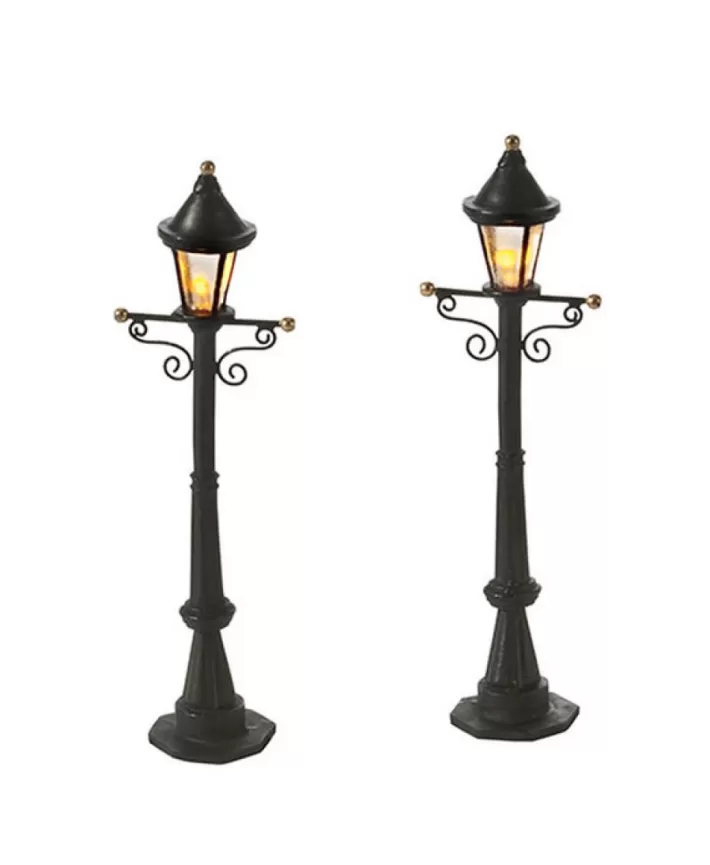 Uptown Street Lights Set Of 2 | Noel Eternel Clearance