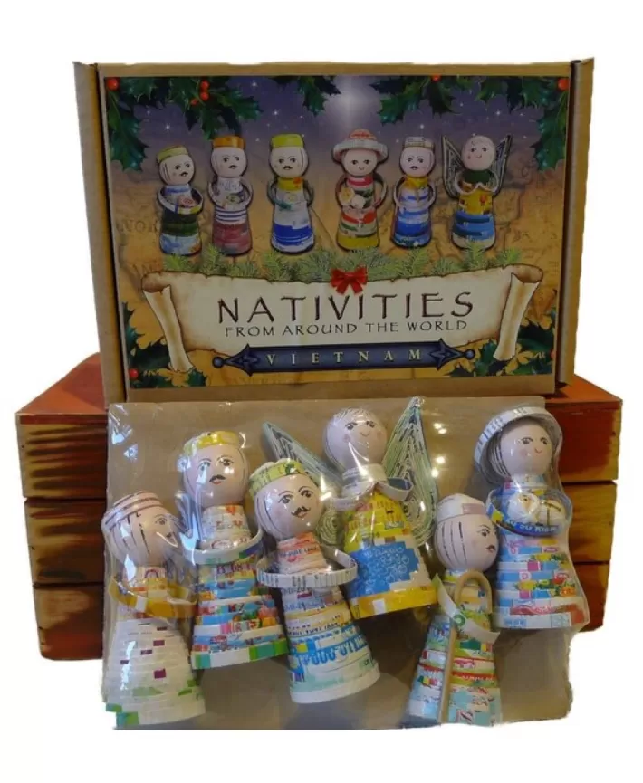 Vietnam - Nativities From Around The World Approx 4" | Noel Eternel Flash Sale