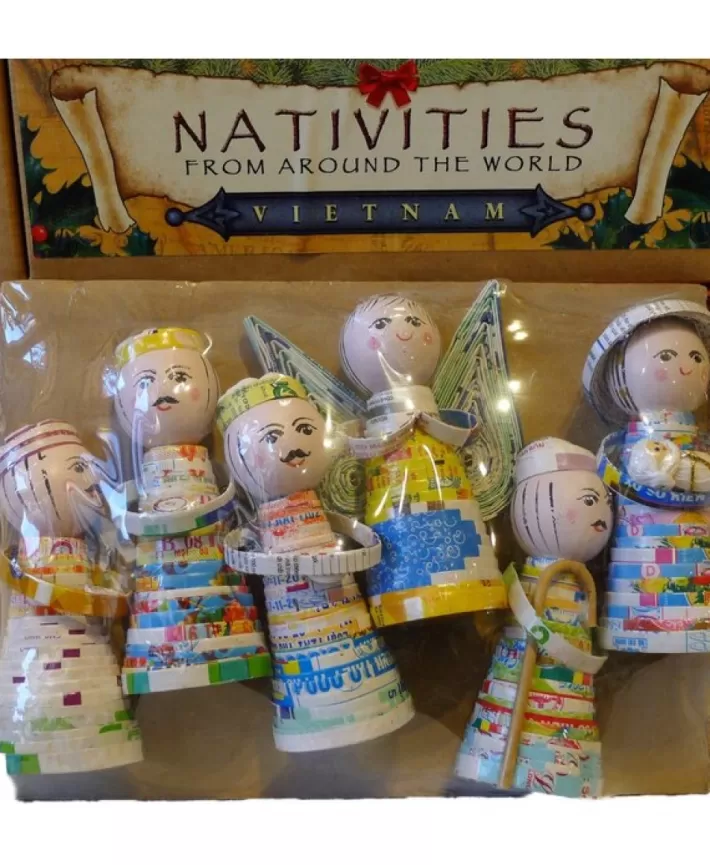 Vietnam - Nativities From Around The World Approx 4" | Noel Eternel Flash Sale