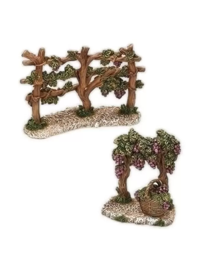 Vineyard Fences - 5" Scale Fontanini Nativity Accessory | Noel Eternel New