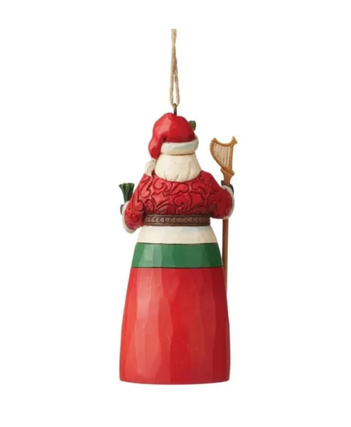 Welsh Santa Ornament- Jim Shore Heartwood Creek | Noel Eternel Discount