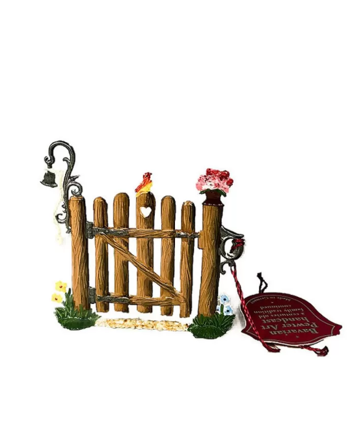 Wilhelm Schweizer Summer Entrance Fence Bavarian Pewter 2.5"H | Noel Eternel Outlet