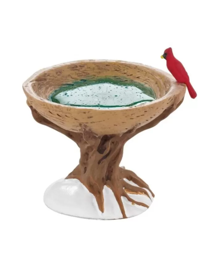 Woodland Bird Bath - Village Cross Product | Noel Eternel Sale